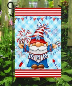 july 4th flag happy independence day flag usa gnome lnt219f 6006