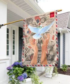 July 4th Independence Day Flag Freedom Wings NTB17F
