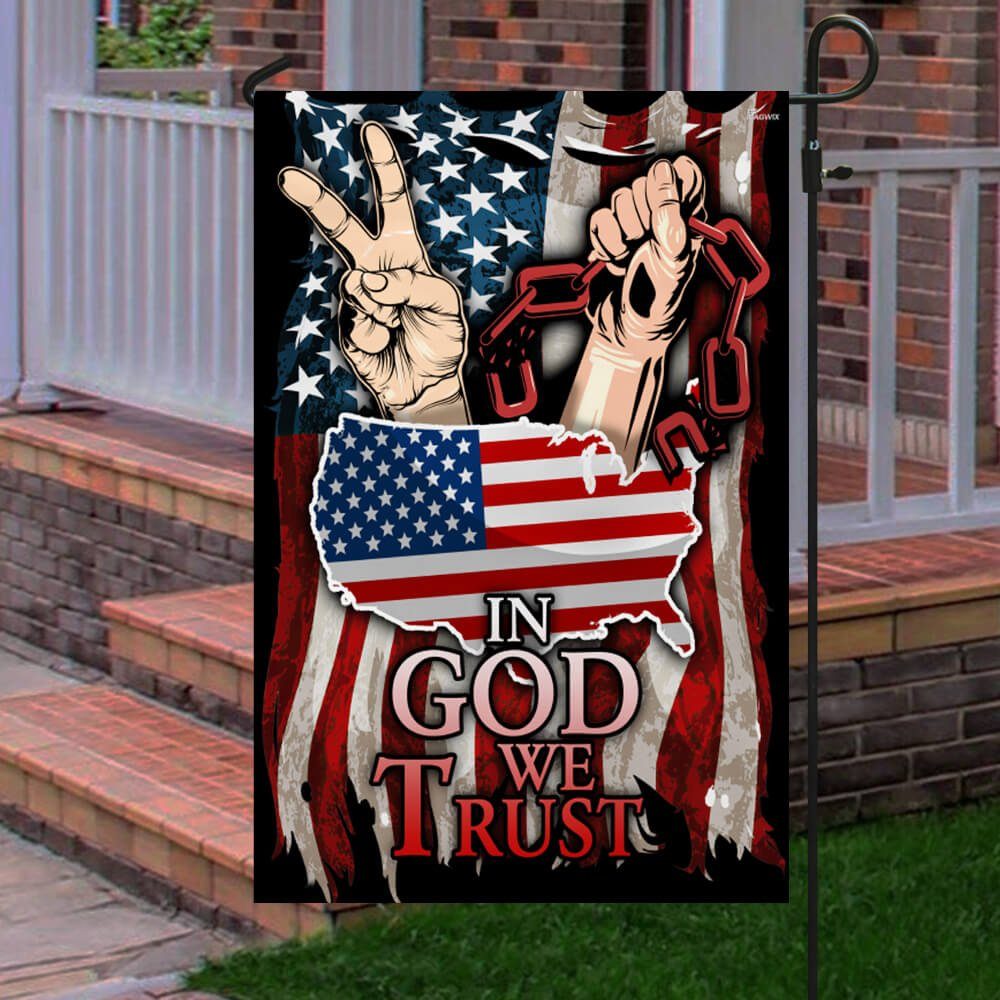 July 4th Independence Day In God We Trust Flag NTB14F - Image 5