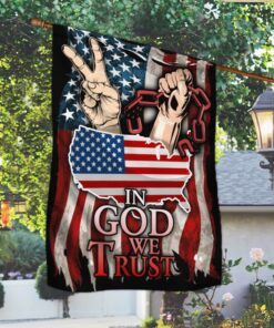 july 4th independence day in god we trust flag ntb14f 7766