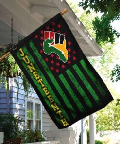 juneteenth. african american flag 6739