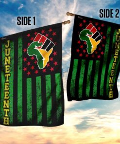 juneteenth. african american flag 7558