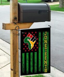 juneteenth. african american flag 8610