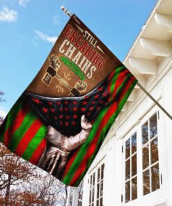 juneteenth. still breaking chains flag 1052