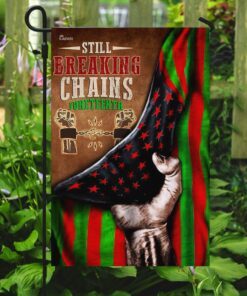 juneteenth. still breaking chains flag 2815