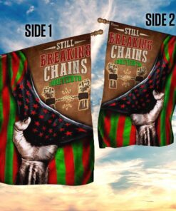 juneteenth. still breaking chains flag 5002
