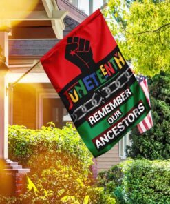 juneteenth remember our ancestors flag 3846