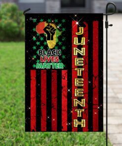 Juneteenth Black Lives Matter Flag