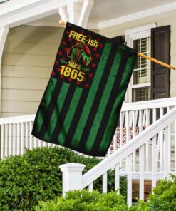 juneteenth free ish since 1865 flag 4091