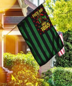 juneteenth free ish since 1865 flag 6402