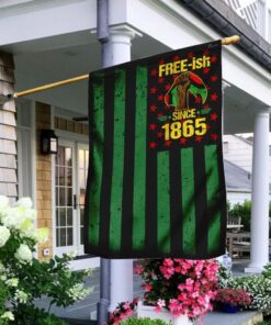 Juneteenth Free-ish Since 1865 Flag