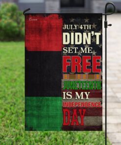 juneteenth is my independence day. african american flag 3021