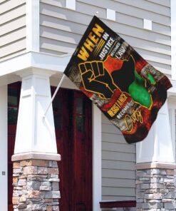 juneteenth when in justice becomes law flag 1226