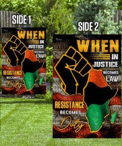 juneteenth when in justice becomes law flag 2940