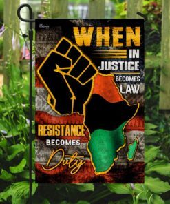 juneteenth when in justice becomes law flag 4270