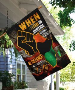juneteenth when in justice becomes law flag 5704