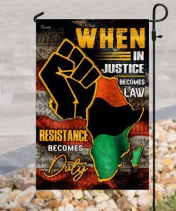 juneteenth when in justice becomes law flag 8251