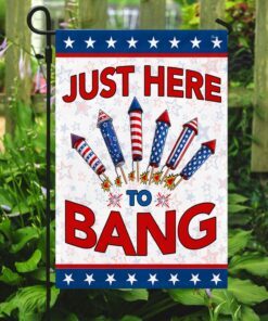 just here to bang four of july flag tqn310f 3353
