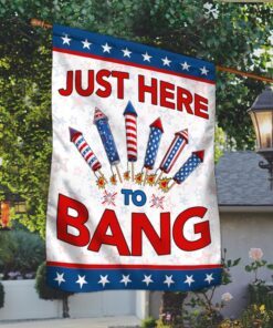just here to bang four of july flag tqn310f 4613