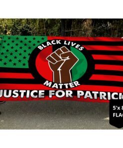justice for patrick lyoya black lives matter african american grommet flag tqn53gf 7523