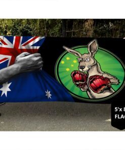 kangaroo australian flag trl1710gf 8052