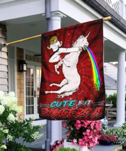 Karate - Cute but Dinosaur Flag NTB84F