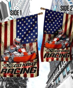 kart racing flag 7063