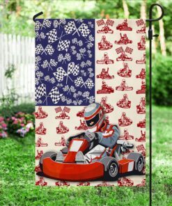 kart racing us flag lha1956f 8540