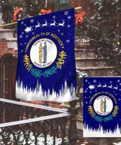 kentucky christmas flag tqn727f 3469