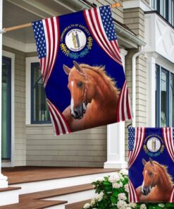 kentucky derby horse racing flag tqn1180f 1378