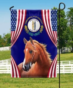 kentucky derby horse racing flag tqn1180f 4012