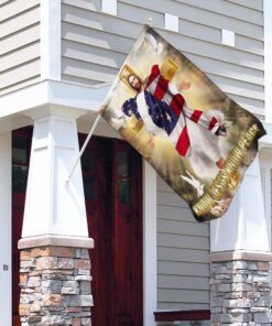 know jesus know peace christian cross flag 2502