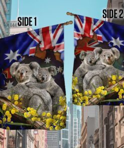 koala australia flag lha1989f 2389