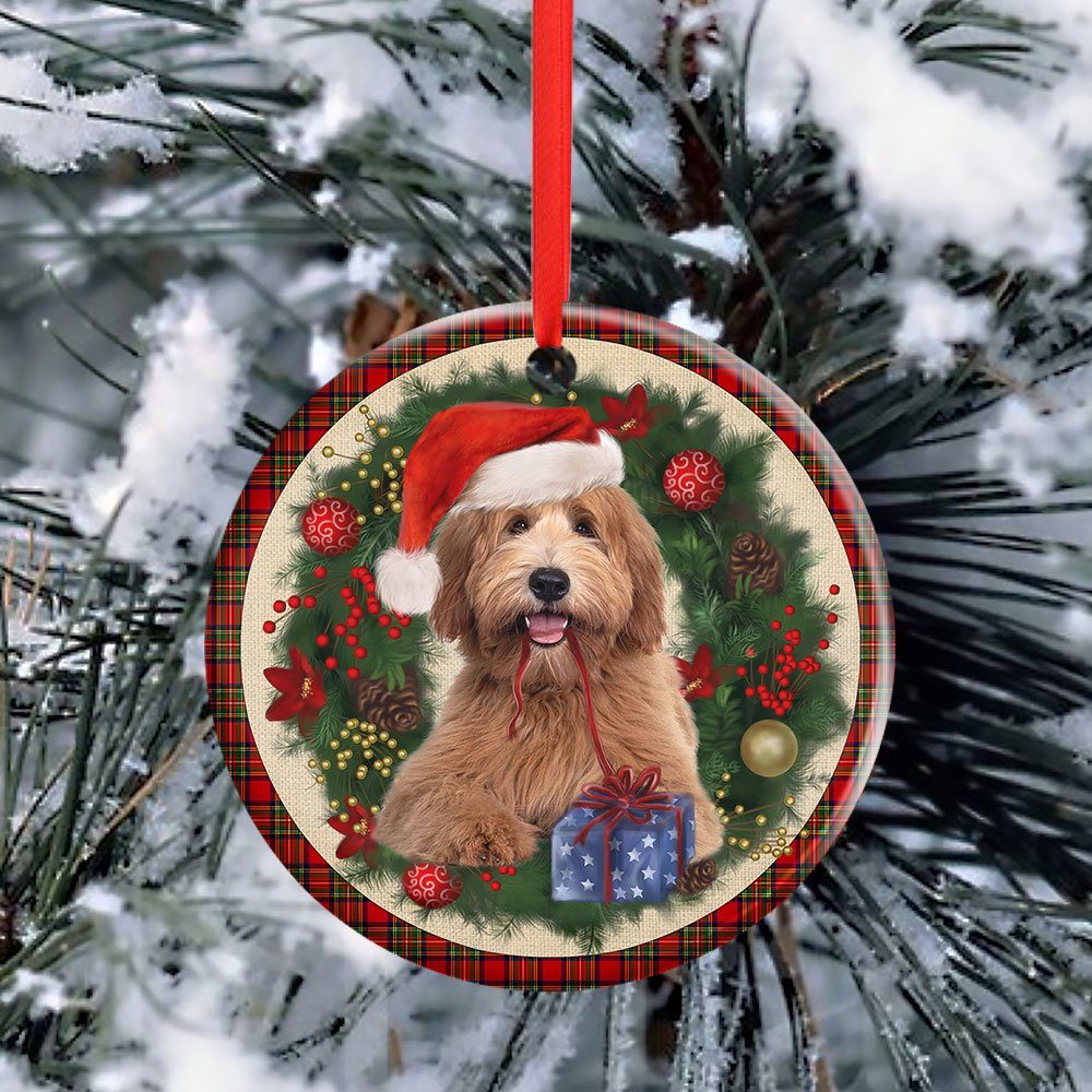 Labradoodle Ceramic Ornament Dog Lover Christmas Ornament QTR321Ov4 - Image 10