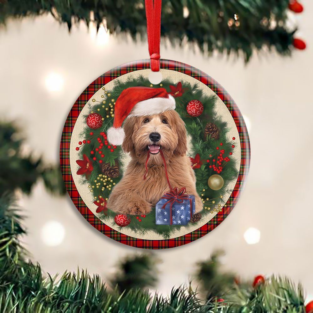 Labradoodle Ceramic Ornament Dog Lover Christmas Ornament QTR321Ov4 - Image 9