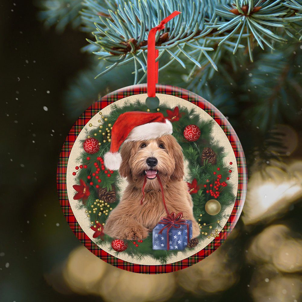 Labradoodle Ceramic Ornament Dog Lover Christmas Ornament QTR321Ov4 - Image 8