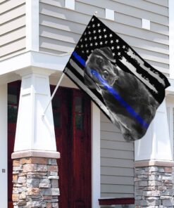 labrador retriever. police dog. k9 flag 1831
