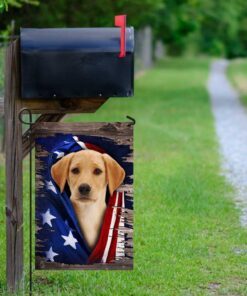 labrador retriever american flag 2523