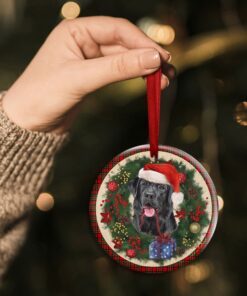 labrador retriever ceramic ornament dog lover christmas ornament qtr330ov2 5847