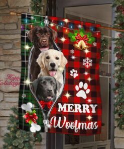 labrador retriever flag merry woofmas dbd3057fv1 6167