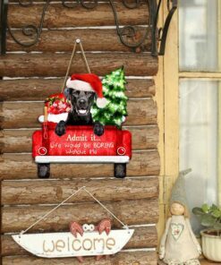 labrador retriever wooden sign life would be boring without me qnn594wd 3658