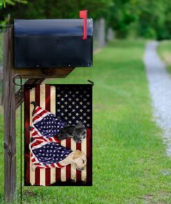 labrador retrievers american flag 5521