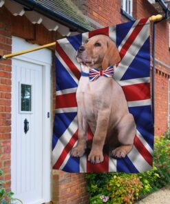 Labrador UK Flag Bow Tie MBH167Fv1