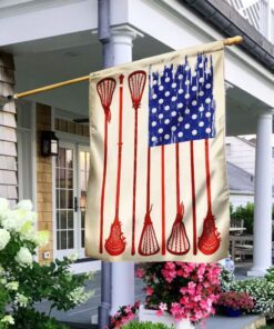 Lacrosse American Flag