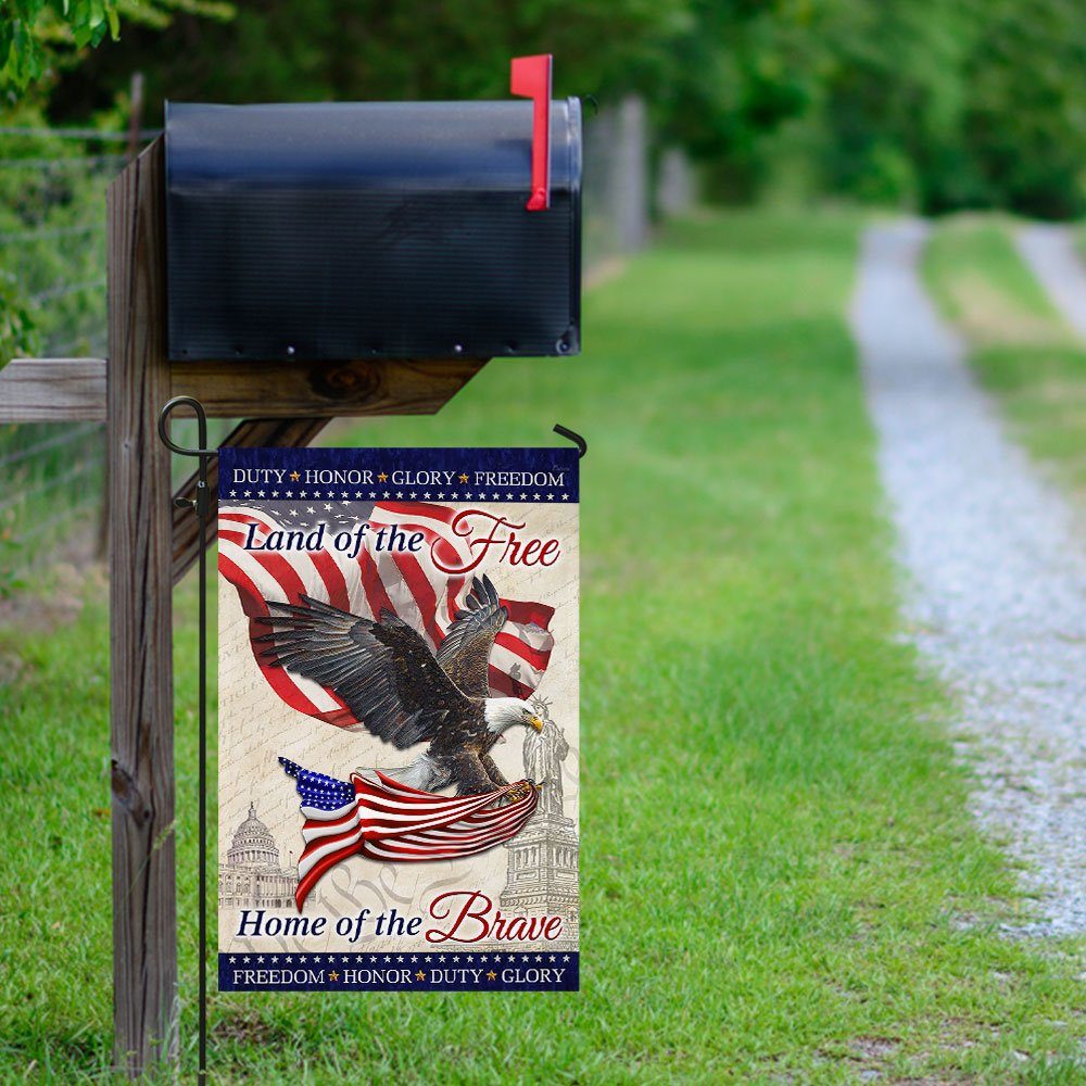 Land Of The Free Home Of The Brave Flag LHA1568F - Image 9
