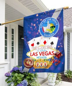 Las Vegas Flag Welcome To Fabulous Las Vegas Nevada LNT374F