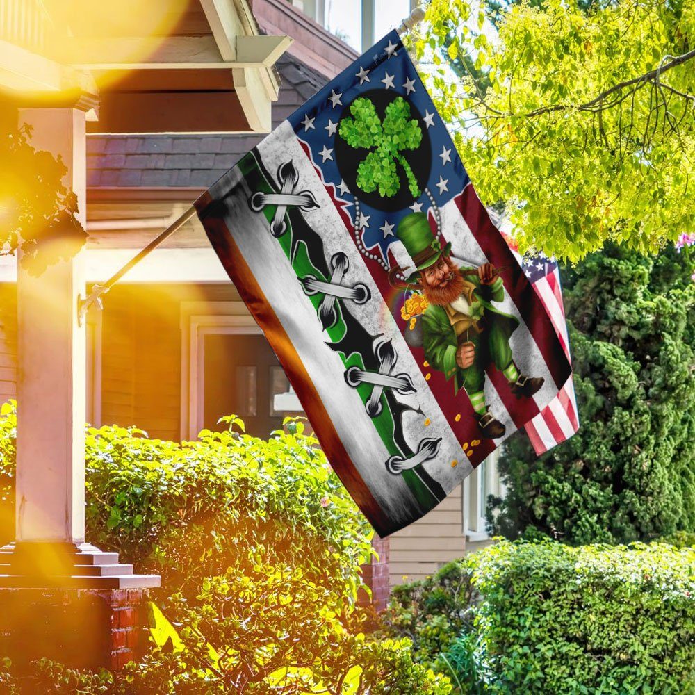 Leprechaun St Patrick's Day Flag