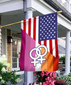 Lesbian Pride American Flag DBD2792Fv4
