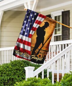 Lest We Forget, Veteran Flag