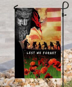 lest we forget, veteran flag 2361